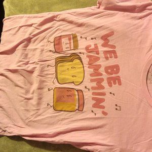 2 for $10 Pink PB&J shirt Md /